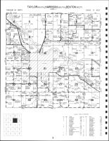 Taylor Township - South, Harrison Township - South, Benton Township - West, Vinton, Benton County 1981